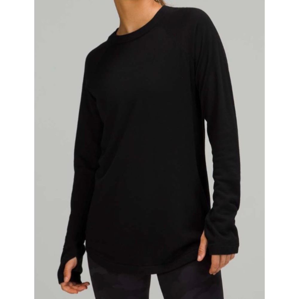 LULULEMON Black Lightweight Boolux Sweater
